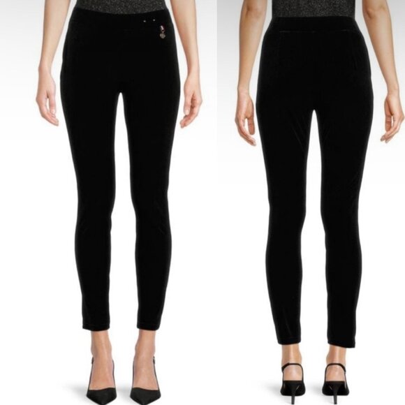 Women's Tommy Hilfiger Solid Pants, size 6, black - Picture 1 of 13
